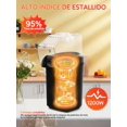 thumbnail image 2 of Máquina Para Hacer Palomitas, Máquina para Palomitas de Maíz a Base de Aire Caliente con Tapa Medidora, No Requiere Aceite, Pequeño Palomitero para Fiestas, Camping y Potlucks (110V, Negro), 2 of 5