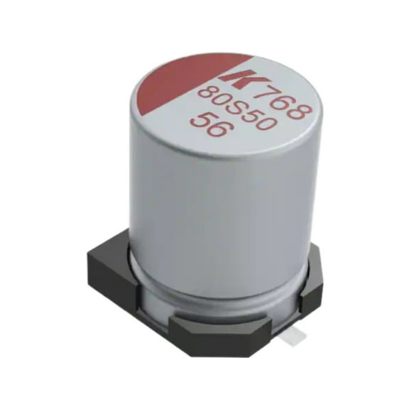 Pack of 5 A768KE336M1HLAE042 Capacitors Polymer Radial, 33 µF 50 V Aluminum - Can - SMD 42mOhm 2000 Hrs @ 125°C: RoHS