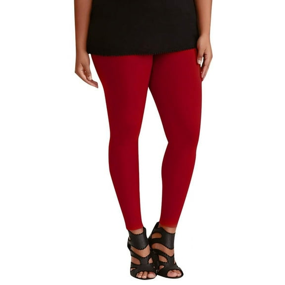 ToBeInStyle Women's Skinny Fit Cotton Full Length Leggings Tights - Regular and Plus Sizes
