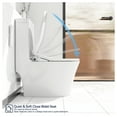 thumbnail image 5 of Electric Bidet Toilet Seat - Heated, Warm Water, Air Dryer, Massage, Night Light & Remote - Adjustable Temp & Pressure - Easy Install, 5 of 9