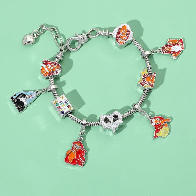 Pulsera de la cantante Karol G ZHIPENG brazalete de cuentas esmaltadas joyería de fiesta
