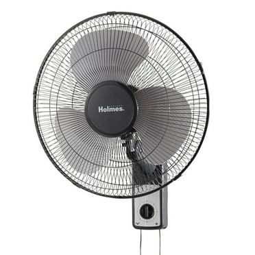 Holmes 16-In. Wall Mount 3-Speed Oscillating Fan