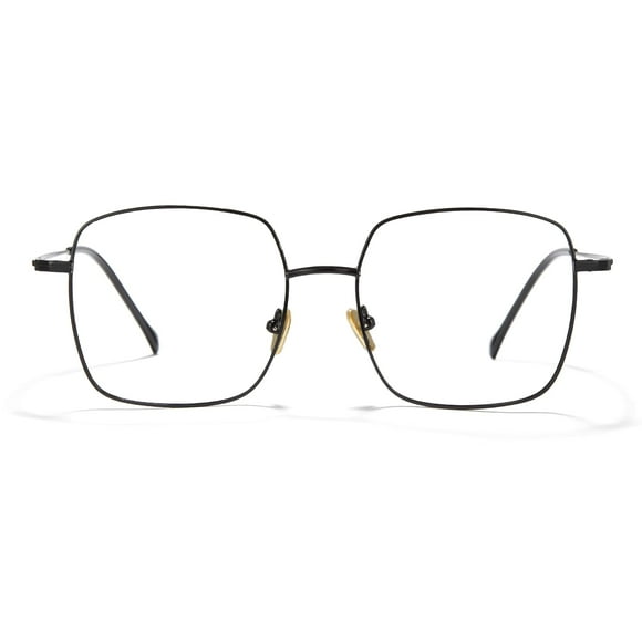 Gafas Retro Cuadradas con Montura Metálica Cyxus para Bloqueo de Luz Azul