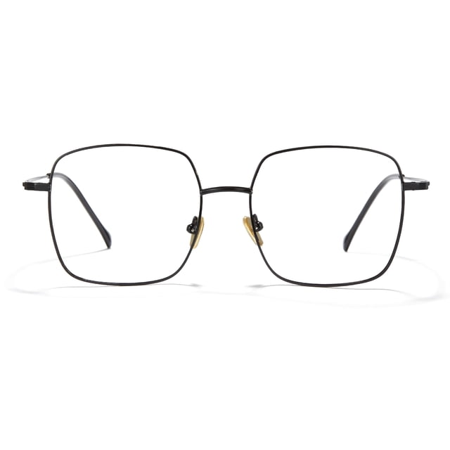Gafas Retro Cuadradas con Montura Metálica Cyxus para Bloqueo de Luz Azul