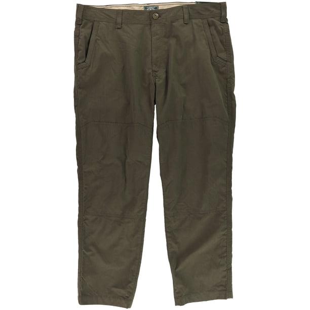 GH Bass & Co. Pantalones chinos casuales Logger para hombre, verde, 36W x 34L G.H. Bass chino