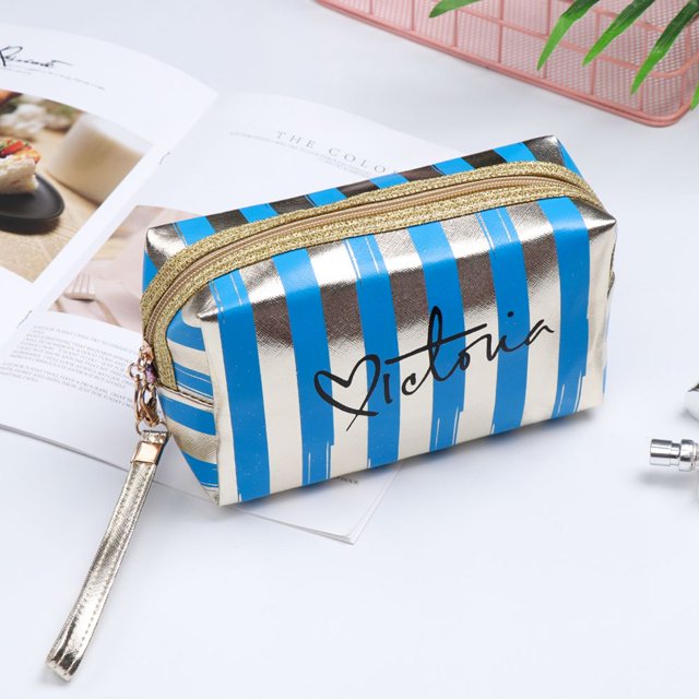Bolsas de cosméticos láser impermeables para Mujer, 1 piezas, bolsa de PVC, neceser de aseo, organizador de viaje, gran oferta Fivean unisex