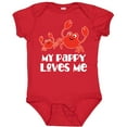 thumbnail image 3 of Inktastic My Pappy Loves Me Grandchild Beach Crab Boys Baby Bodysuit, 3 of 5