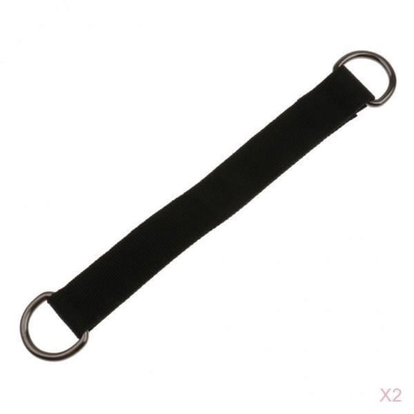 2X Kit para colgar columpios con correas para árboles - Correa de ajustable de 25 Perfecto para hamacas Asientos columpios para sillas Col
