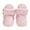 Pink, variant on LYHaoo Baby Sneakers For Winter Warm Soft Sole First Shoes Cozy Lined Toddler Booties For Boys And Girls Sizes 4 Toddler Black(0-3 Months)