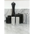 thumbnail image 3 of Fox Run Marble Salt and Pepper Shaker, White, 1.75 x 3.75", 3 of 6