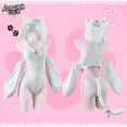 thumbnail image 4 of KORURACLUB Cat Maid Outfit Womens Lingerie Set Kitten Cat Claw Cosplay Sexy Sweater lingerie animal Cosplay lingerie, 4 of 6