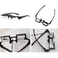 thumbnail image 5 of CHANGAR Prism Glasses Light-weight Lazy Glasses Horizontal Reading Spectacles 90 °   Vision Neck Protection Prism Glasses for Bedridden Lying Down Reading and Watching TV/Mobile Phone in Bed, 5 of 9