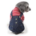 thumbnail image 3 of Pet Dog Clothes Fashion Warm Stripe Pattern Pet Apparel Pet Costume for Dogs, 3 of 8