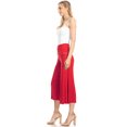 thumbnail image 4 of Made by Johnny Women's Knit Culottes Pants M RED, 4 of 6