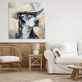 thumbnail image 3 of Stupell Industries Farmhouse Deputy Dog Cowboy Hat Canvas Art, 36 x 36, by Tina LeCour, 3 of 8