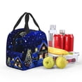 thumbnail image 5 of Sikiie Christmas Night Lunch Bag for Women & Men Adult Insulated Lunch Box, Food Lunch Containers Lunch Tote Bags for Work, Travel, Outdoor, 5 of 8