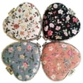 thumbnail image 2 of 2PCS Compact Mirror Vintage Floral Double-side Mini Makeup Mirror Pocket Mirror, 2 of 6