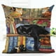 thumbnail image 1 of Hot6sl Ofertas de La Semana 1 Funda de Almohada con Estampado Bonito, Funda de Cojín Estilo Vintage con Gatos, 1 of 2