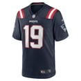 thumbnail image 2 of Men's Nike Trace McSorley Navy New England Patriots Game Player Jersey, 2 of 6