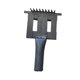 thumbnail image 4 of Peine para derramar ganado, herramienta de cepillo de Metal para ganado, agarre cómodo, herramienta de aseo de pelo de toro de 8,27 "x 5,51" para, 4 of 8