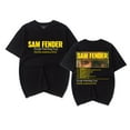 thumbnail image 2 of Sam Fender People Watching Tour 2025 T-shirt Women Men Casual Fashion Short Sleeve, 2 of 4