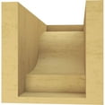 thumbnail image 4 of 6"W x 12"D x 6"H Wide Newport Rough Cedar Woodgrain TimberThane Corbel, Primed Tan, 4 of 6