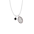 thumbnail image 2 of Delight Jewelry Black Crystal Bicone Best Mom Ever Charm Necklace, 2 of 4