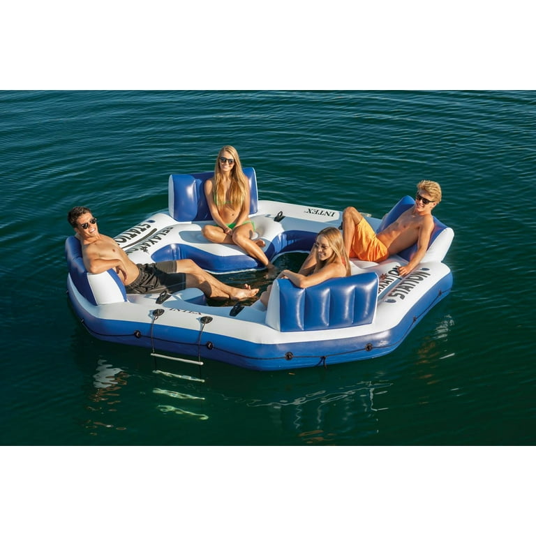 Intex Pacific Paradise Relaxation Station Lounge 4 Person River