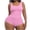 Pink, variant on Shapewear for Women 2026 Fashionable Sleeveless Adjustable Base Shapewear
