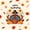 Beige, variant on Erosebridal Happy Fall Twin Quilt Set 2 Pieces,Harvest Scene Twin Coverlet Set,White Red Orange,1 Bedspread and 1 Pillowcase