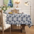 thumbnail image 2 of Mantel Vintage Azul de Lino Patdrea 160x260 cm, 2 of 8