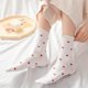 thumbnail image 3 of Calcetines de algodón bonitos de estilo coreano para primavera y verano, calcetines de longitud media con rizos y flores pequeñas para niños, calcetines de moda, 3 of 6