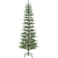 thumbnail image 1 of HOMCOM 7ft Fir Pencil Christmas Tree, Hinged Xmas Tree with 646 Branch Tips, 1 of 10