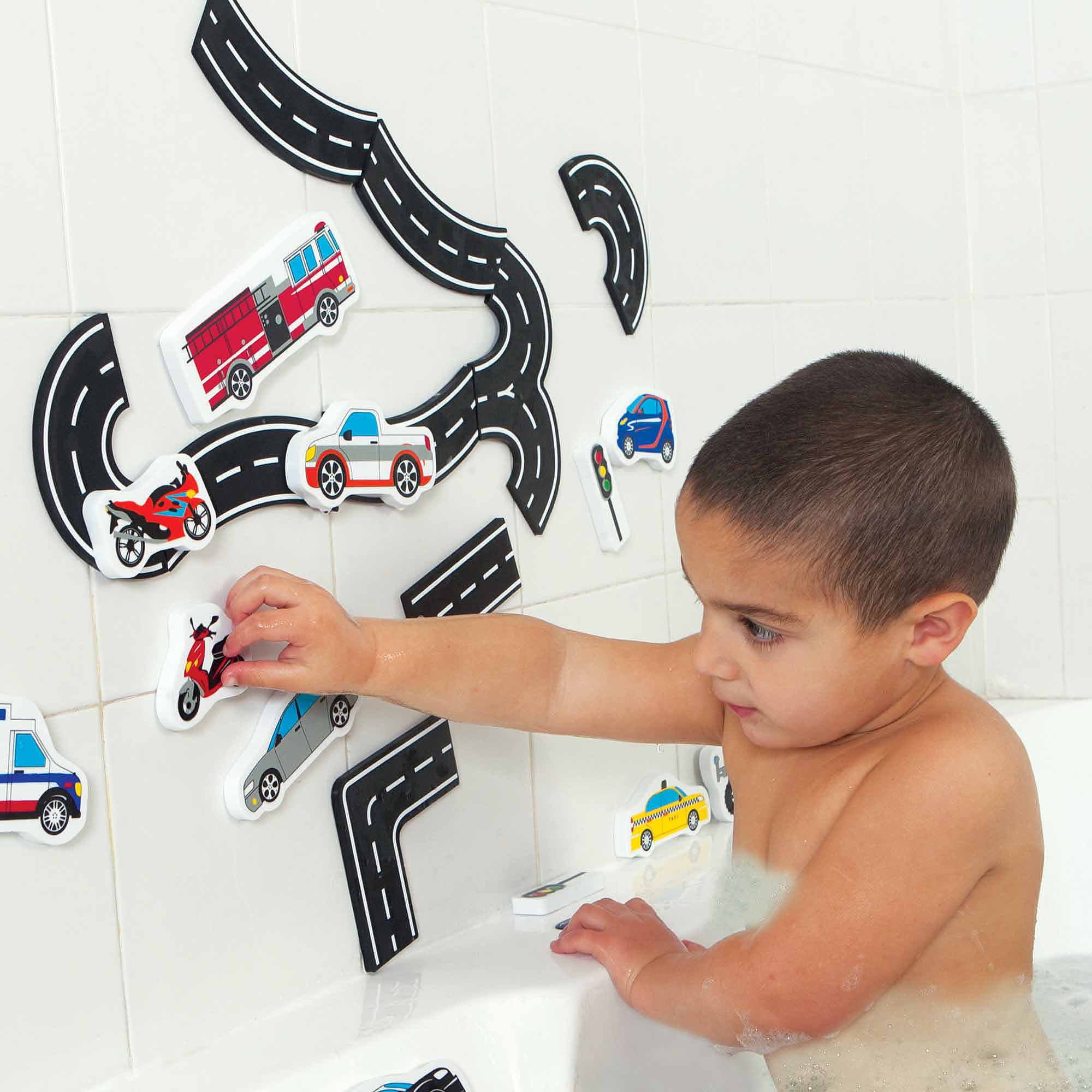 tub time grand prix bath toy set