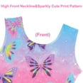 thumbnail image 4 of Aideaone Girls Gymnastics Leotards Toddler Unitard Biketard Clothes Cute Kid Dance Outfit 2-10T, 4 of 7