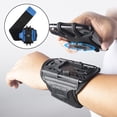 thumbnail image 4 of Brazalete deportivo para teléfono, giratorio 360 degree y desmontable para 12 Pro/12/11/11 Azul, 4 of 9