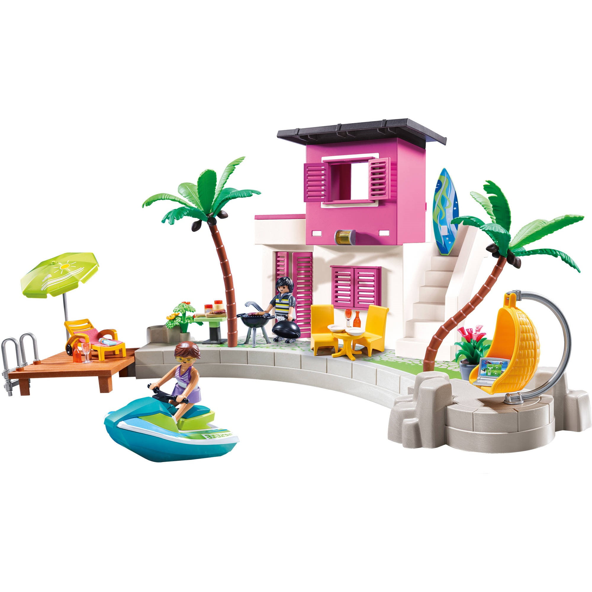 NEW  Playmobil 5636 City Life Luxury Beach House RETIRED  local pick up or SHIP
