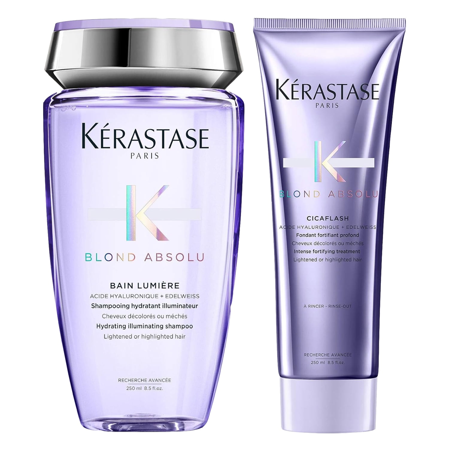 3本セット！KÉRASTASE BLOND ABSOLU CICAFLASH K√©rastase, Blond Absolu Hydrating Shampoo and Conditioner, 8.5