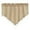 Beige-274, variant on Solid Color Triangular Curtains, Small Window Treatments, Through-the-Rod Design, Minimalist Style, for Living Rooms, Energy-Saving Blinds, Sheer Fabric, Modern Decor, Home Improvement JACSZPA