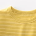 thumbnail image 6 of Fozruso Boys Striped Short Sleeve T Shirts Kids Stretchy Crewneck Tops for Boys School and Play, 6 of 6