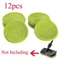 thumbnail image 1 of Cordless Electric Rotary Mop Replacement Cleaning Pads Electric Rotary Mop Replacement Washcloths Including 12 Cleaning Pads, 1 of 5
