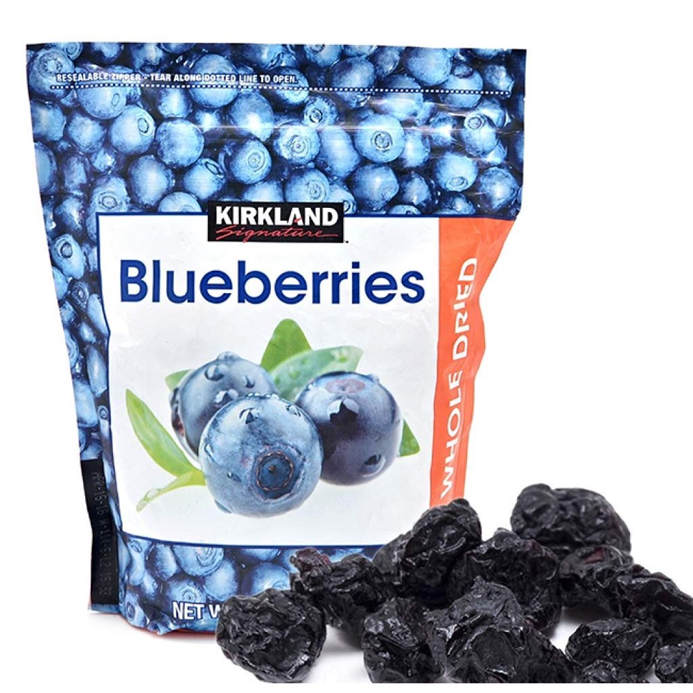 Whole Dried Blueberries (Resealable Bag) 20 oz. PACK OF 2 Walmart