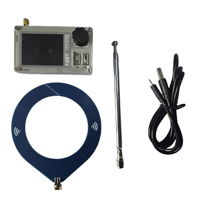 Upgrade New Mini TEF6686 DSP Radio ESP32 Full Band Radio FM/LW/MW/SW Radio Receiver 2.0 Inch IPS Scr