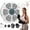 White, variant on Lume Wear Smart Musical Boxing Training Machine with 9 Gears and Boxing Gloves. A Wall Mounted Boxing Machine for Adults and Teens for Cardio Exercise and Stress Relief