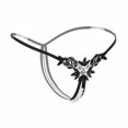 thumbnail image 4 of Ropa interior sexual tridimensional con perlas y flores disueltas en el agua para mujer, tangas con cintura baja y perspectiva sexy, 4 of 5
