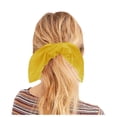 thumbnail image 2 of 1PC Hair Satin Scrunchie Bunny Ear Hair Ties Bands Ponytail Holder For Women, 2 of 5