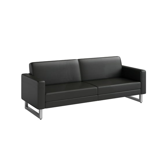 Safco Mirella Lounge Sofa, Vinyl, Adult, Indoor use