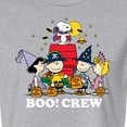 thumbnail image 3 of Peanuts - Boo Crew - Juniors Cropped Cotton Blend T-Shirt, 3 of 6