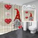 thumbnail image 1 of Cortina de Baño Ganfancp Feliz San Valentín Tela 1 X Cortina de Ducha, 1 of 1