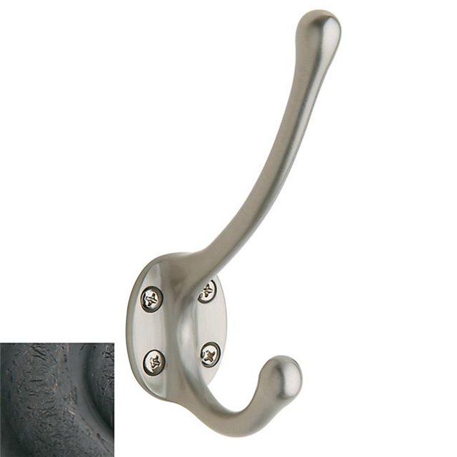 Baldwin 00742402 Costume Hook, Distressed Oil-Rubbed Bronze